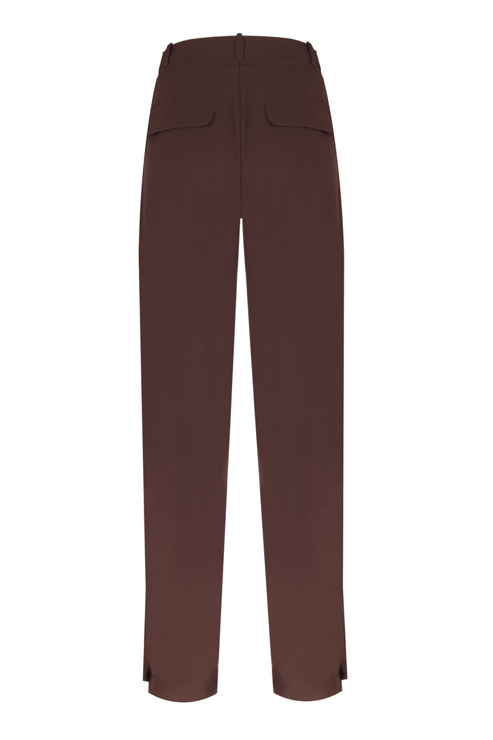 TRACY PANTS - DARK BROWN