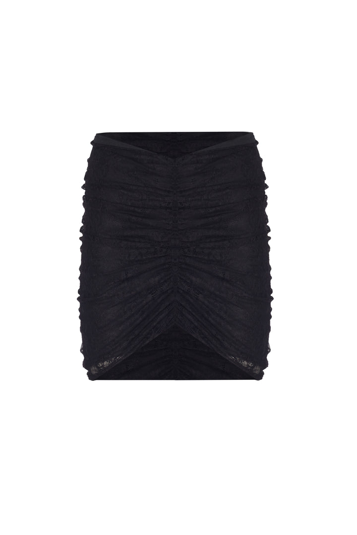 ROWY SKIRT - BLACK