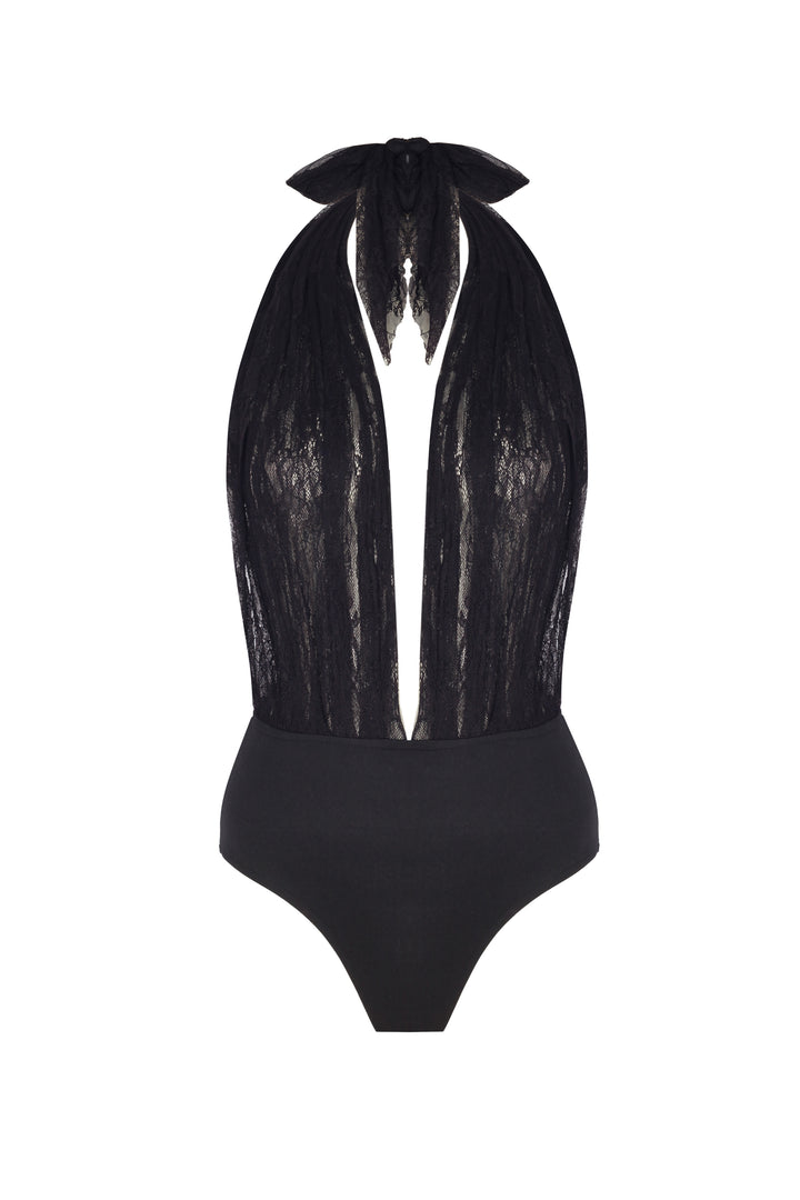 ROWY BODYSUIT - BLACK