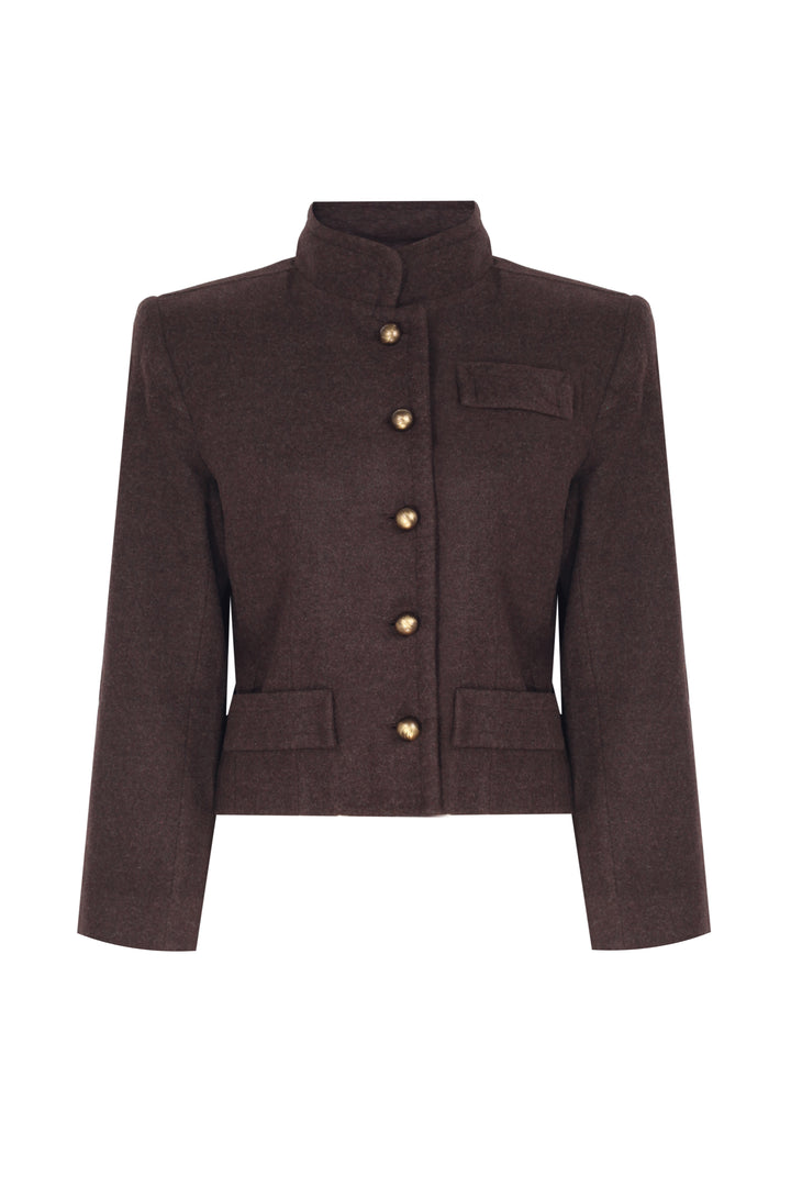 RAQUEL JACKET - BROWN