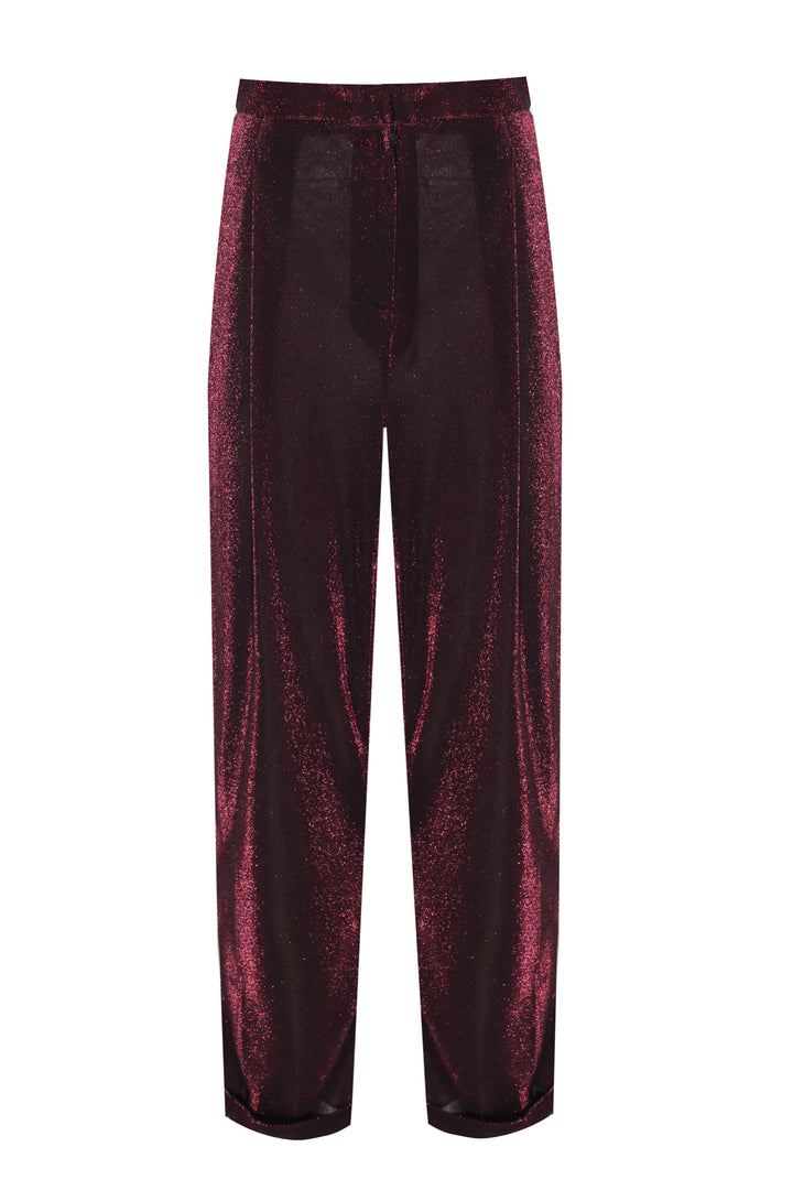 ROW PANTS - BURGUNDY