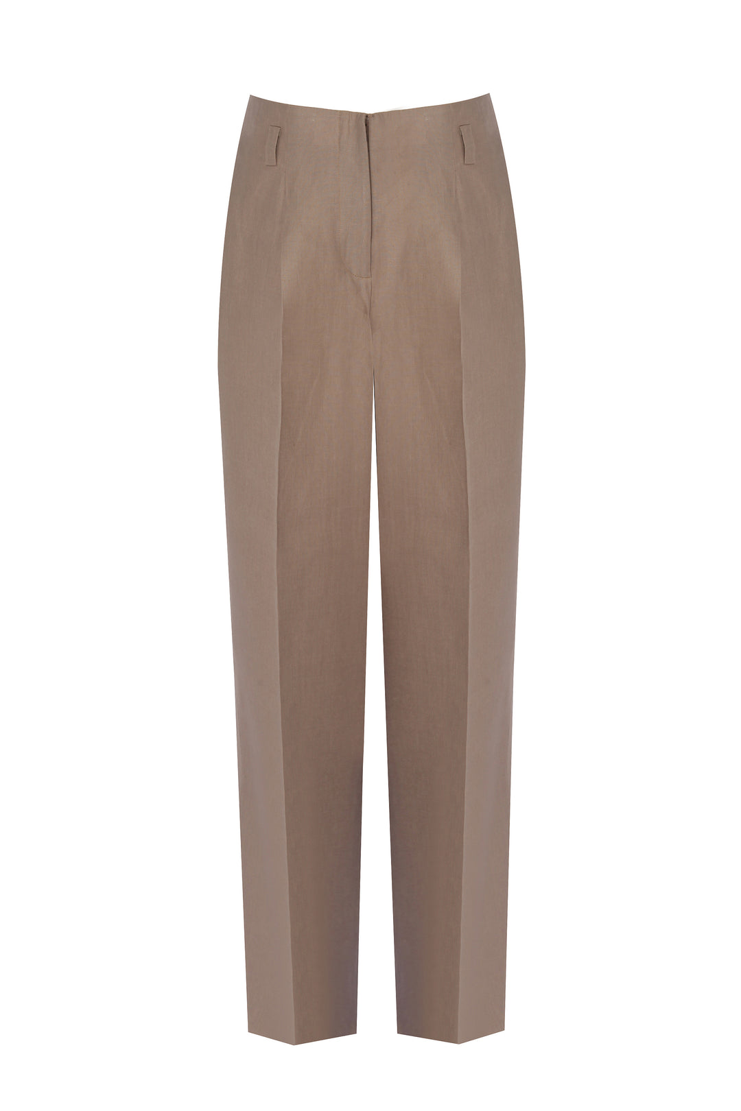 OVERSIZE LINEN PANTS / TAUPE
